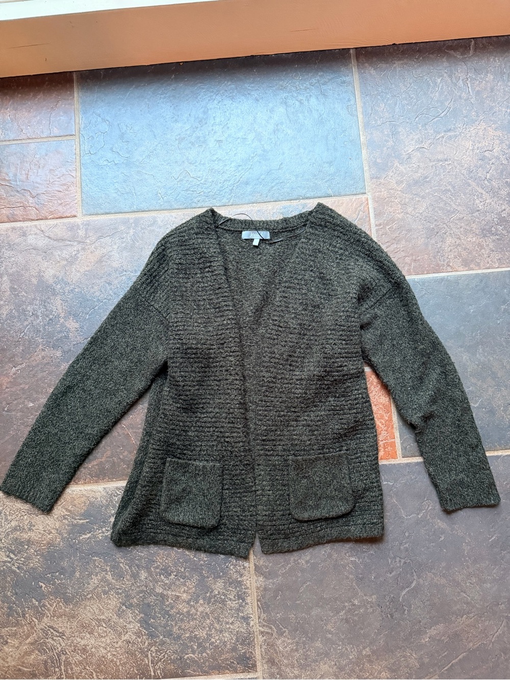 Marled Reunited Clothing Open Cardigan